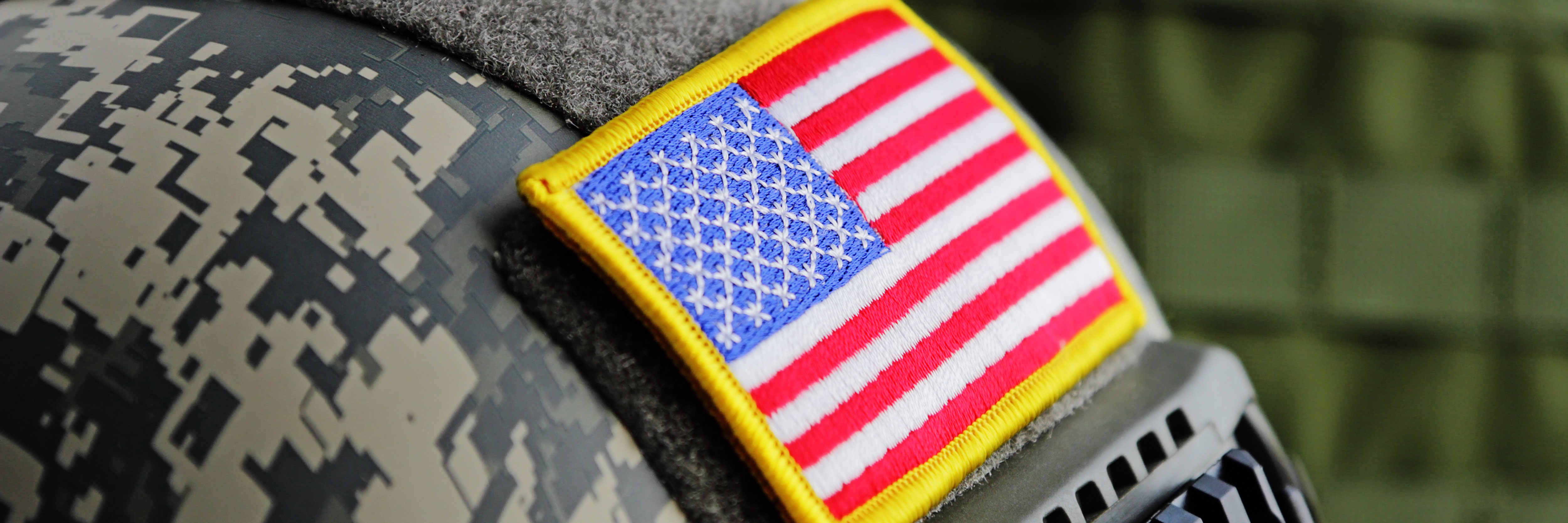 American flag patch