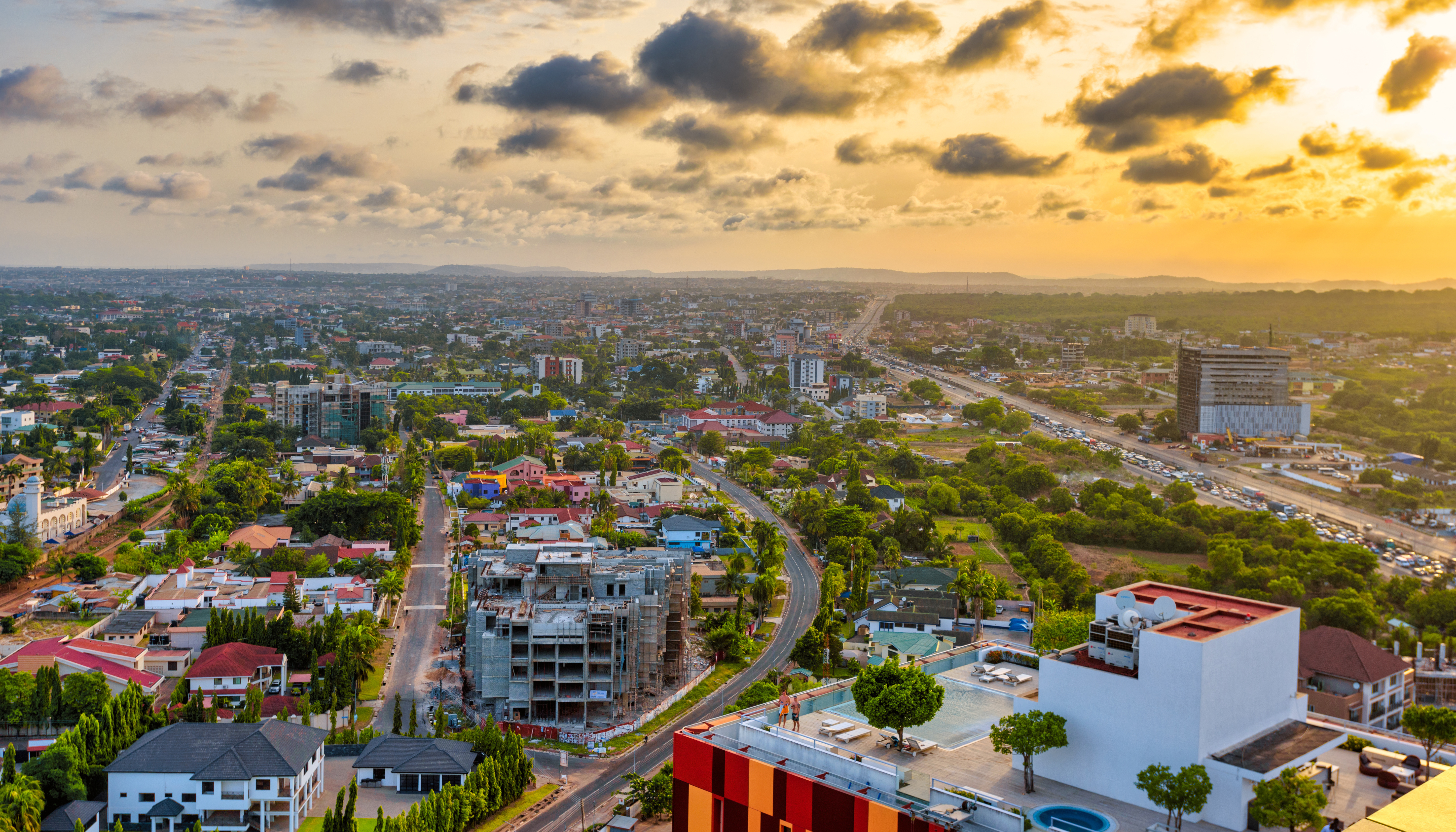 Landscape in Ghana